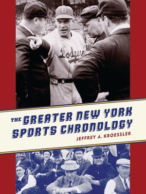 cover image of The Greater New York Sports Chronology